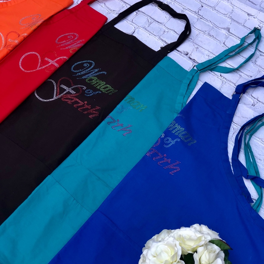 BLUE- Woman of Faith Apron 💙